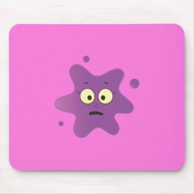 Mousepad Alma nebular feminina (Frente)