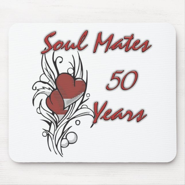 Mousepad Almas gémeas 50 anos (Frente)