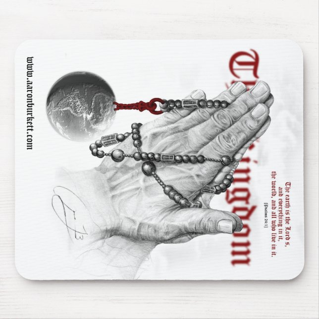 Mousepad Almofada da oração (Frente)