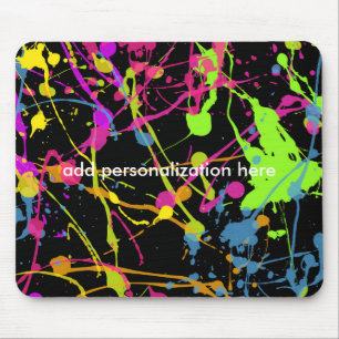 Mousepad Almofada de Rato Arte Legal Manchas de Tinta Artis