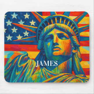 Mousepad Almofada de rato da Estátua da Liberdade