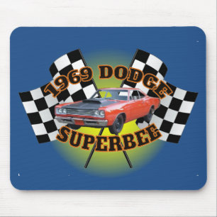 Mousepad Almofada de rato de 1969 Dodge Superbee