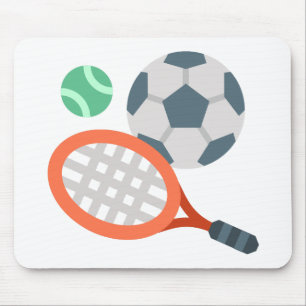 Mousepad almofada de rato e bolas