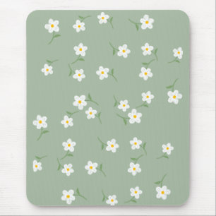 Mousepad Almofada de Rato Floral Sage Daisy