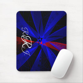 Mousepad Almofada de Rato Geométrica Abstrata Cor de Mirtil