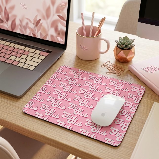 Mousepad Almofada de Rato Girls Club (Criador carregado)