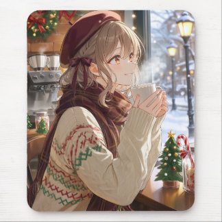 Mousepad Almofada de Rato Menina Anime