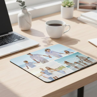 Mousepad Almofada de Rato Personalizada com Memórias da Fam