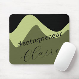 Mousepad Almofada de Rato Personalizada Empreendedor Nome P
