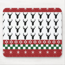 Almofada de Rato Personalizada Fair Isle Natal Cer