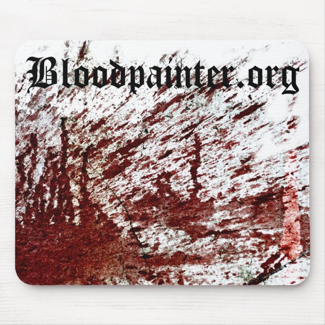 Mousepad almofada do spatter (Frente)