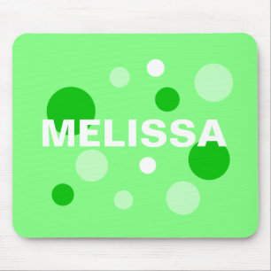 Mousepad Almofadas de Rato Circulares Personalizadas - Verd