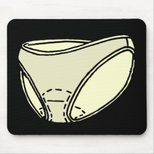 MOUSEPAD ALMOFADAS MENSTRUAL EM UNDERWARE