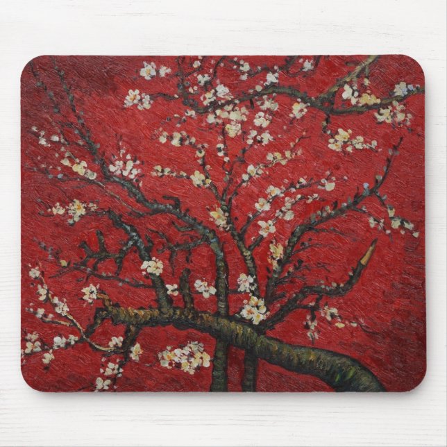 Mousepad Almond Blossom Vincent Van Gogh (Frente)
