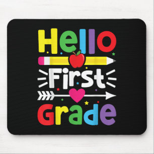 Mousepad Alô, 1º Grau De rua De Volta Ao Professor