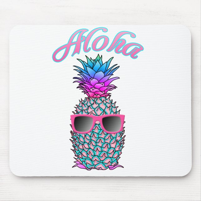 Mousepad Aloha Havaiana Colorida (Frente)