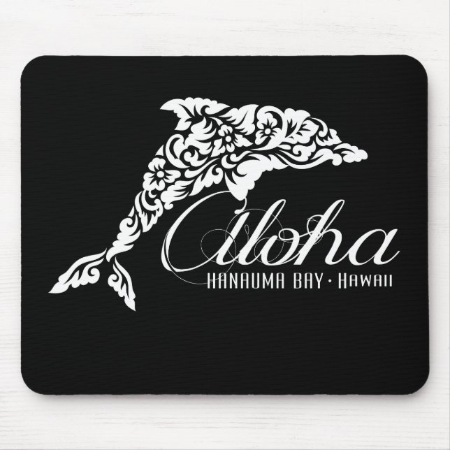 Mousepad Aloha Hawaii Dolphin (Frente)