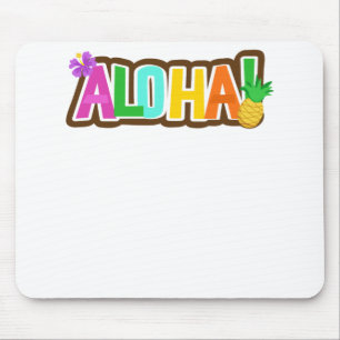 Mousepad Aloha Hawaii Ilhas Havaianas Tropicais de Surfe