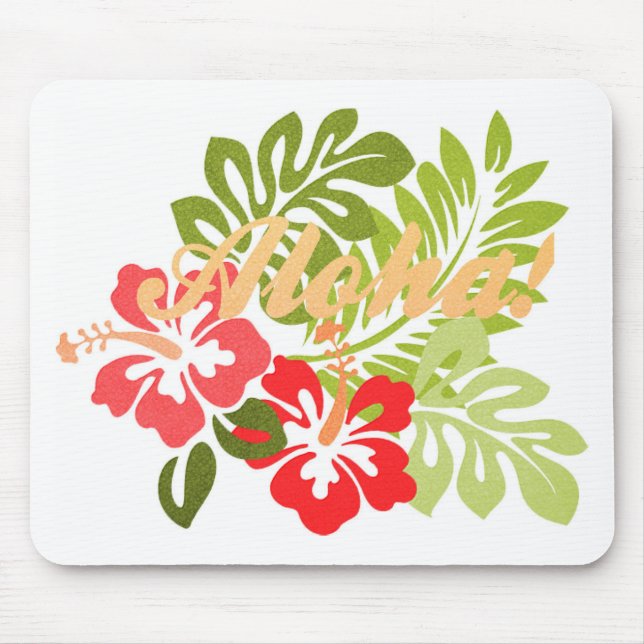 Mousepad Aloha Hibiscus (Frente)
