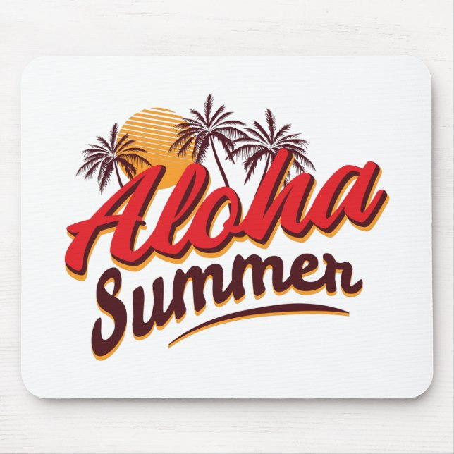 Mousepad Aloha Summer (Frente)