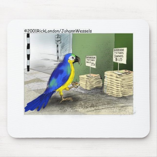 Mousepad Alojamentos para aves, doações e Camisetas engraça (Frente)