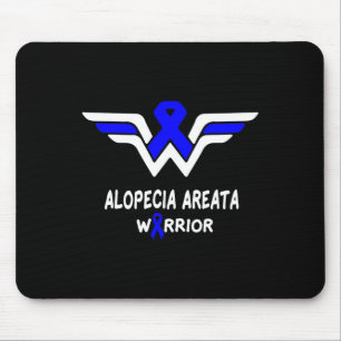 Mousepad Alopecia Areata: Guerreiro de Consciência Suporta