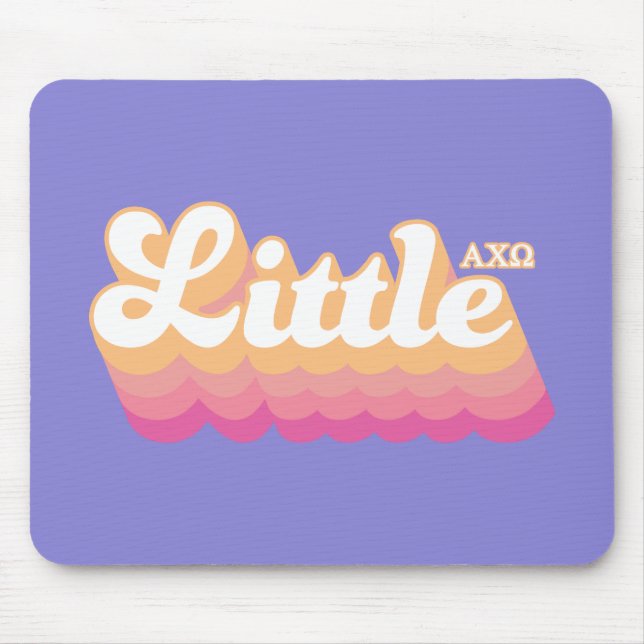 Mousepad Alpha Chi Omega | Pequena (Frente)