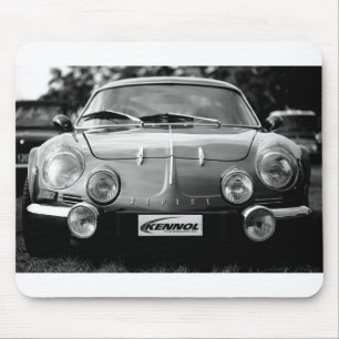Mousepad Alpine A110 in black and white