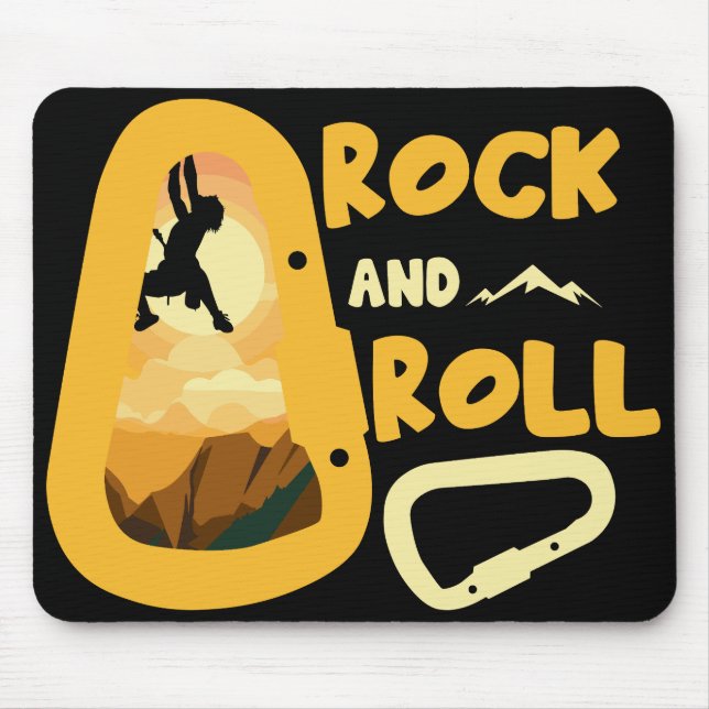 Mousepad Alpinismo Montando Alto Sobre A Vida (Frente)