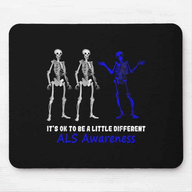 Mousepad Als Conscientização É Certo Ser Um Pouco Diferente (Frente)