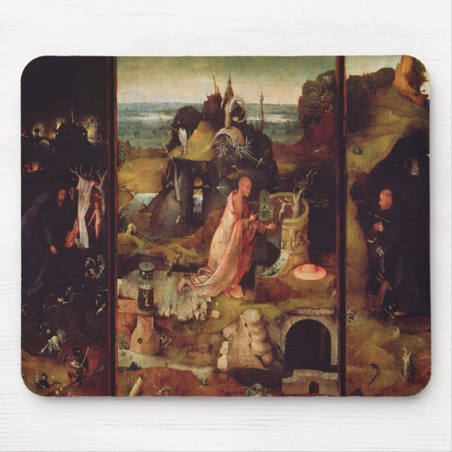 Mousepad Altarpiece dos eremitas (óleo no painel) (Frente)