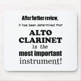 Mousepad Alto Clarinet Instrumento Mais Importante