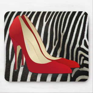 Mousepad alto salto vermelho