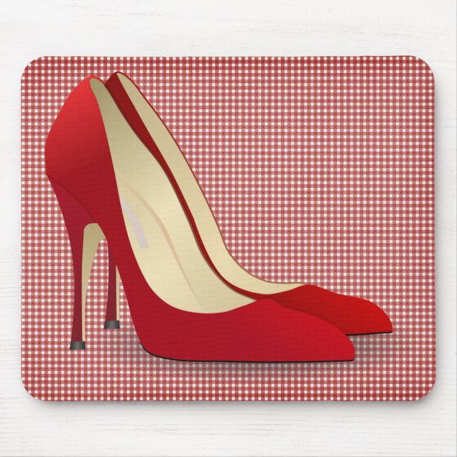 Mousepad alto salto vermelho (Frente)