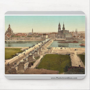 Mousepad Altstadt, Dresden, visto do ministério da guerra,