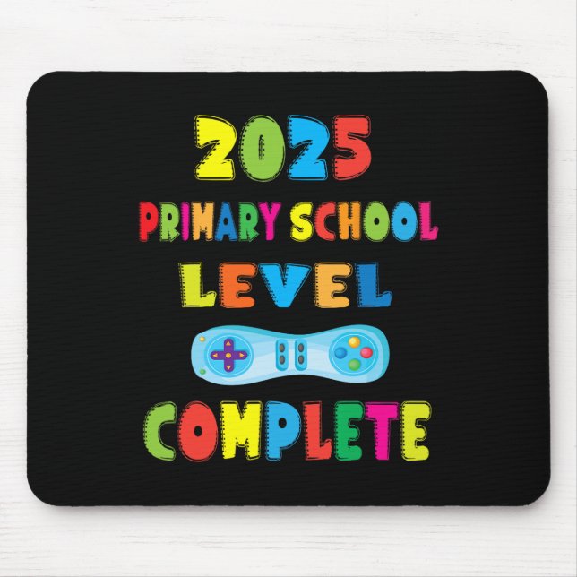 Mousepad Aluno concluinte do Ensino Fundamental 2025 - Níve (Frente)