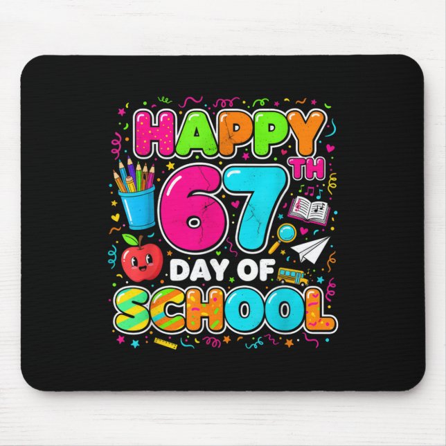 Mousepad Aluno Seis Sete Tendência 67 Feliz 67º Dia De Es (Frente)