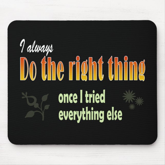 Mousepad Alvo perfeito (Frente)