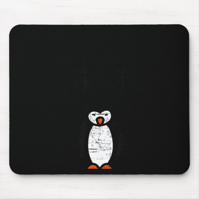 Mousepad Always Be Yourself Funny Penguin Quote Design  (Frente)