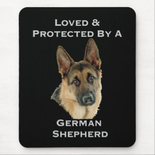 Mousepad Amado & protegido por um german shepherd