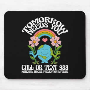 Mousepad Amanhã Precisa De 988 Awarenes Para A Prevenção Do