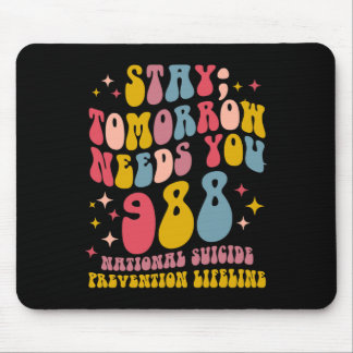 Mousepad Amanhã Precisa De 988 Sensibilização Para A Saúde 