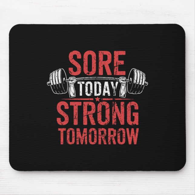 Mousepad Amanhã, Sore Forte, Giro de Construção de Artes (Frente)