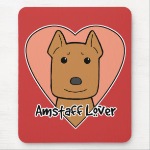 Mousepad Amante de Amstaff