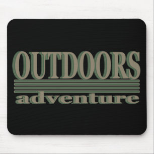 Mousepad amante de aventura ao ar livre