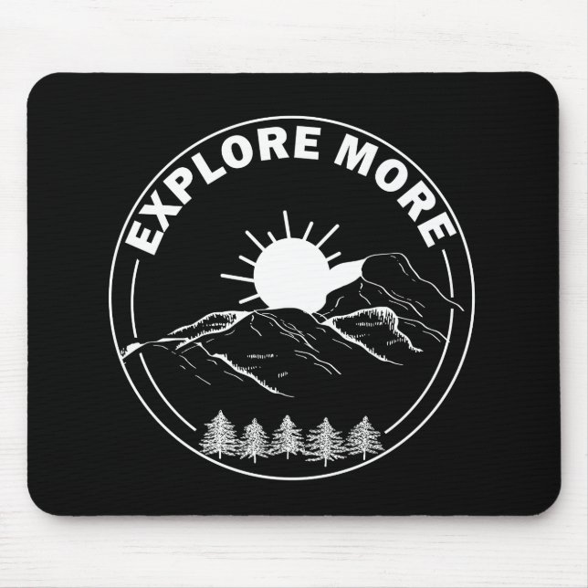 Mousepad amante de caminhada (Frente)