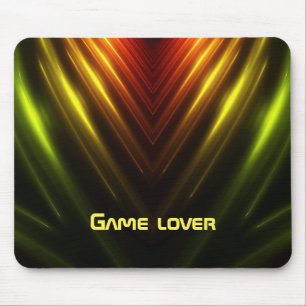 Mousepad amante de espaço do abstrato gamer
