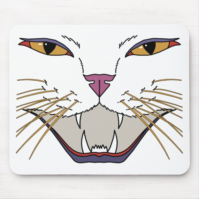 Mousepad Amante de Gatos Teimosos (Frente)