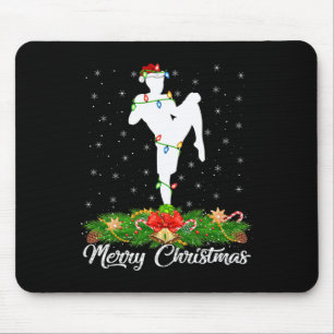 Mousepad Amante de Kickboxing Correspondência Chapéu de Pap