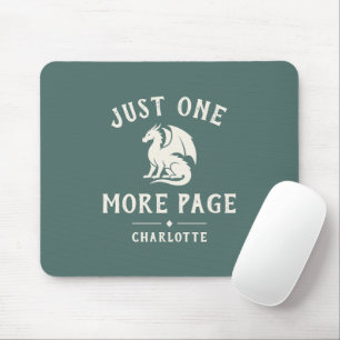Mousepad Amante de Livros Dito Divertido Leitor de Fantasia